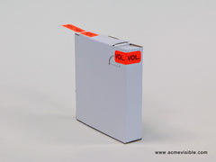 Acme Volume Labels - P1287-Vol, Acme Visible - 2