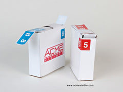 Acme Visible Numeric Colour Coded Labels - K4300 Series, Acme Visible - 3