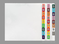Acme Visible Alphabetic Colour Coded Labels - K5114 Series (Roll), Acme Visible - 2