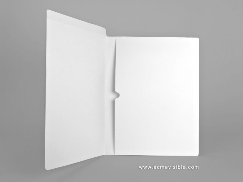 Dental Folders (Fully Laminated, Full Pan Pocket), Acme Visible