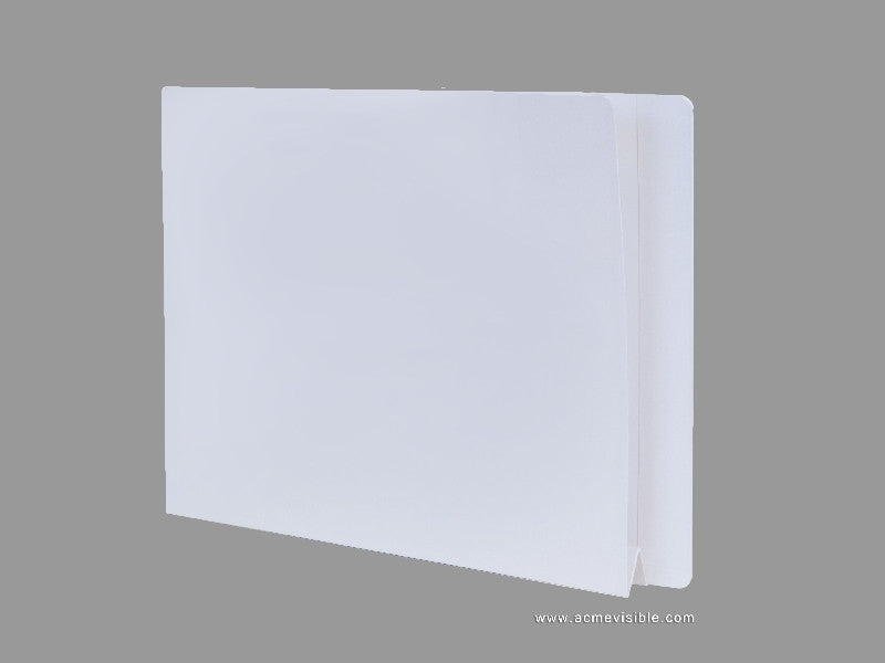 Expansion Folders (Mylar Laminated, End Tab), Acme Visible - 1