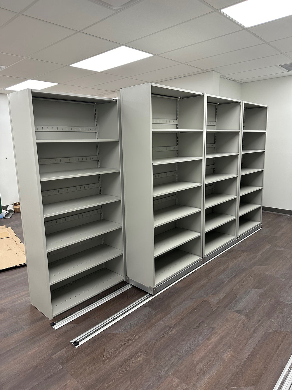 Lateral Movable Shelving