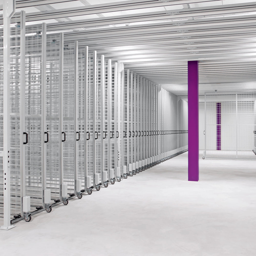 Ceiling-running system with aluminium rails DL-120