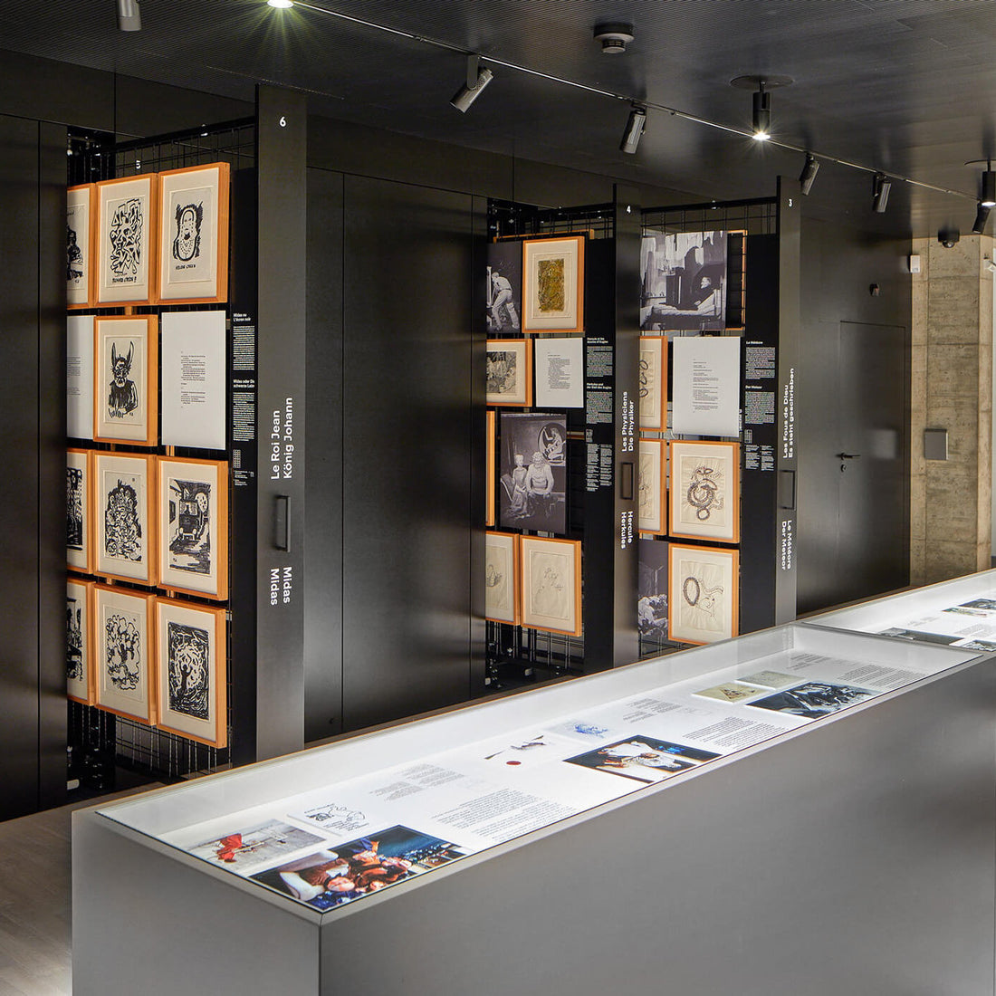 Display repository Art Gallery system Centre Dürrenmatt