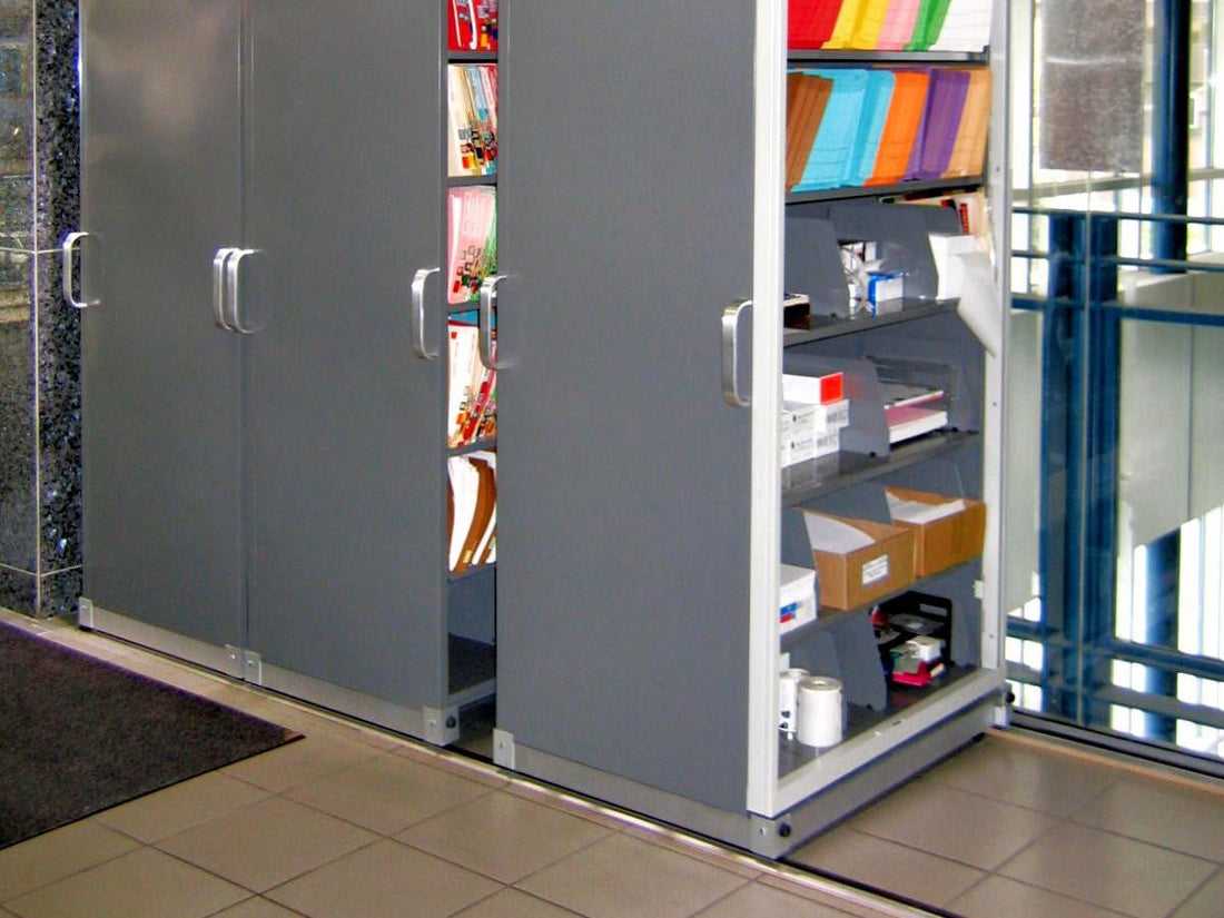 Quicksilver Mobile Shelving, Mizer - 2