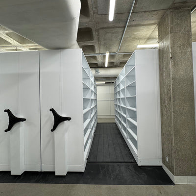 Spacefile SDS Mechanical Assist Mobile Shelving