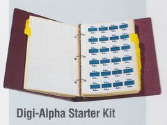 Digi Alphabetic Colour Coded Labels - 2400 Series, Acme Visible - 4