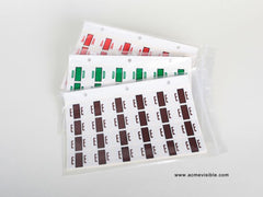 Digi Alphabetic Colour Coded Labels - 2400 Series, Acme Visible - 3