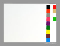 Brunswick Colour Designation Labels - 6000 Series, Acme Visible - 2