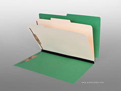 Made To Order Classification Folders, Acme Visible - 2