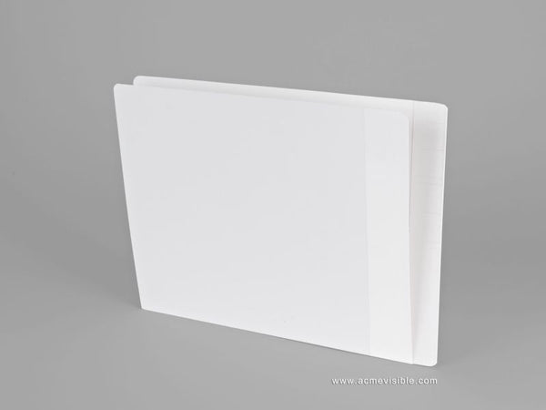 Heavy Duty Side Tab File Folders (Full End Tab / Partial Mylar), Acme Visible - 1