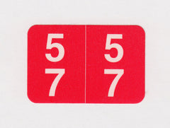 Acme Visible Numeric Colour Coded Labels - K4210 Series, Acme Visible - 1