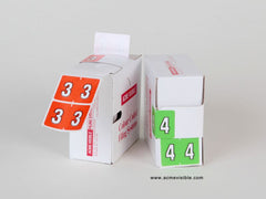 Datafile Compatible Numeric Colour Coded Labels - K5205 Series, Acme Visible - 3