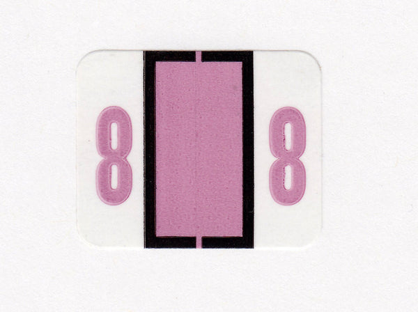 TAB Compatible Numeric Colour Coded Labels - K5305 Series, Acme Visible - 1