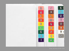 Acme Visible Alphabetic Colour Coded Labels - K5314 Series, Acme Visible - 2