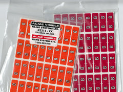 Acme Visible Alphabetic Colour Coded Labels - K5314 Series, Acme Visible - 3
