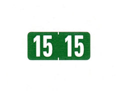 TAB Compatible Year Labels - P1287 Series, Acme Visible - 1