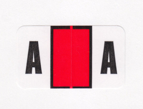 Safeguard Compatible Alphabetic Colour Coded Labels - SGA Series, Acme Visible - 1