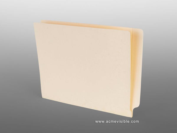 Side Tab File Folders (Notched End Tab, 11pt), Acme Visible - 1