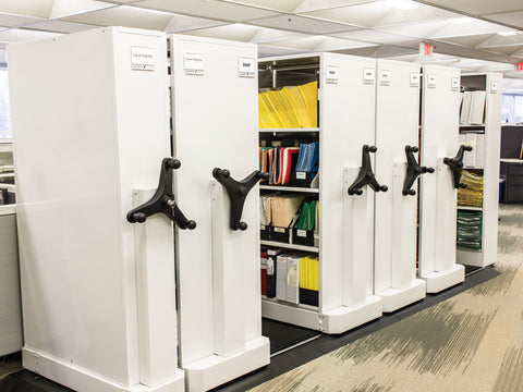 Spacefile SDS Mechanical Assist Mobile Shelving, Spacefile - 1