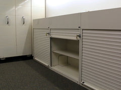 Tambour Door Storage Cabinets, Acme Visible - 3