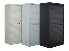 Tambour Door Storage Cabinets, Acme Visible - 1